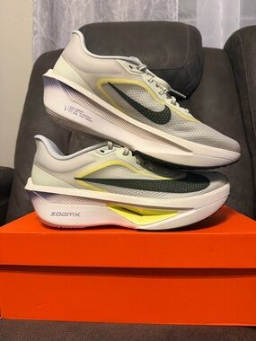 Nike Zoom Fly 6 Sea Glass/Sequoia-Ultralime Men's Running Shoes Size 9.5